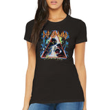 Def Leppard Hysteria Tour Premium Womens Crewneck T-shirt