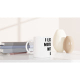 I Listen  To Motorhead With Dad White 11oz Ceramic Mug