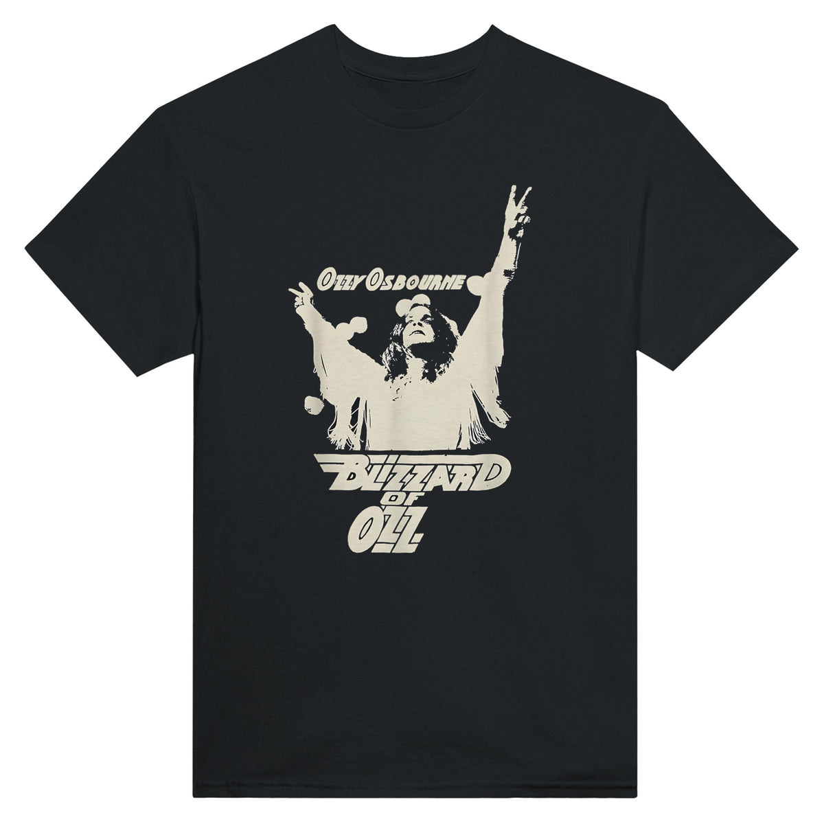 BIBLE OF OZZ /OZZY OSBOURNE/Tシャツ Ozzy Osbourne Blizzard Of Ozz UK Tour '80 T-shirt | TShirtSlayer 洋楽