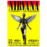 Nirvana RDS Dublin 1994 Classic Semi-Glossy Paper Poster
