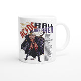AC/DC 1996 Ballbreaker Tour White 11oz Ceramic Mug