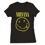 1991 Nirvana Smiley Premium Womens Crewneck T-shirt