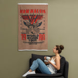 Van Halen Invasion Tour 1980 Flag