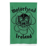 Motorhead Ireland Classic Warpig Shamrock Flag