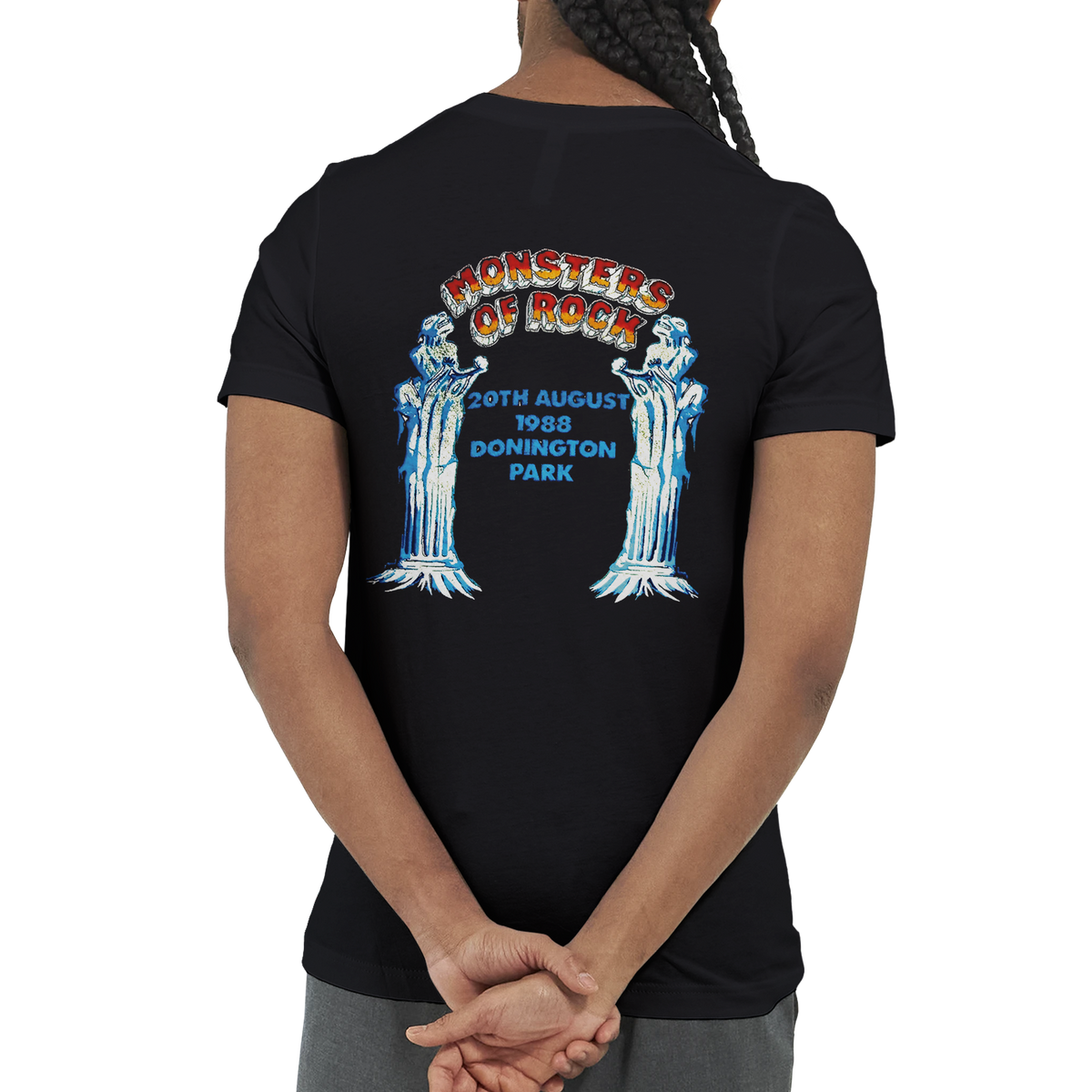 Monsters Of Rock Donington UK 1988 Replica Premium Unisex Crewneck T-s   WHOLE LOTTA ROCK