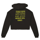 1991 Nirvana Smiley Premium - Women's Cropped Hoodie | Bella + Canvas 7502