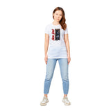 1980s Bon Jovi You Give Love A Bad Name Premium Womens Crewneck T-shirt