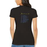 Def Leppard Hysteria Tour Premium Womens Crewneck T-shirt