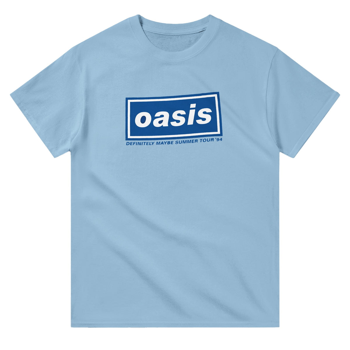 Oasis t shirt vintage style Definitely Maybe Summer Tour94