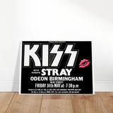 KISS 1976 Destroyer Era Birmingham, UK Concert Poster Classic Semi-Glossy Paper Poster