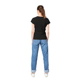 Once a Rock Chick Always a Rock Chick Classic Womens Crewneck T-shirt