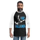 Rory Gallagher 3/4 sleeve raglan shirt