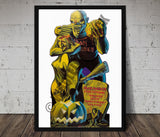 Iron Maiden Vintage Promo Poster Piece Offering 1983 Reproduction Print