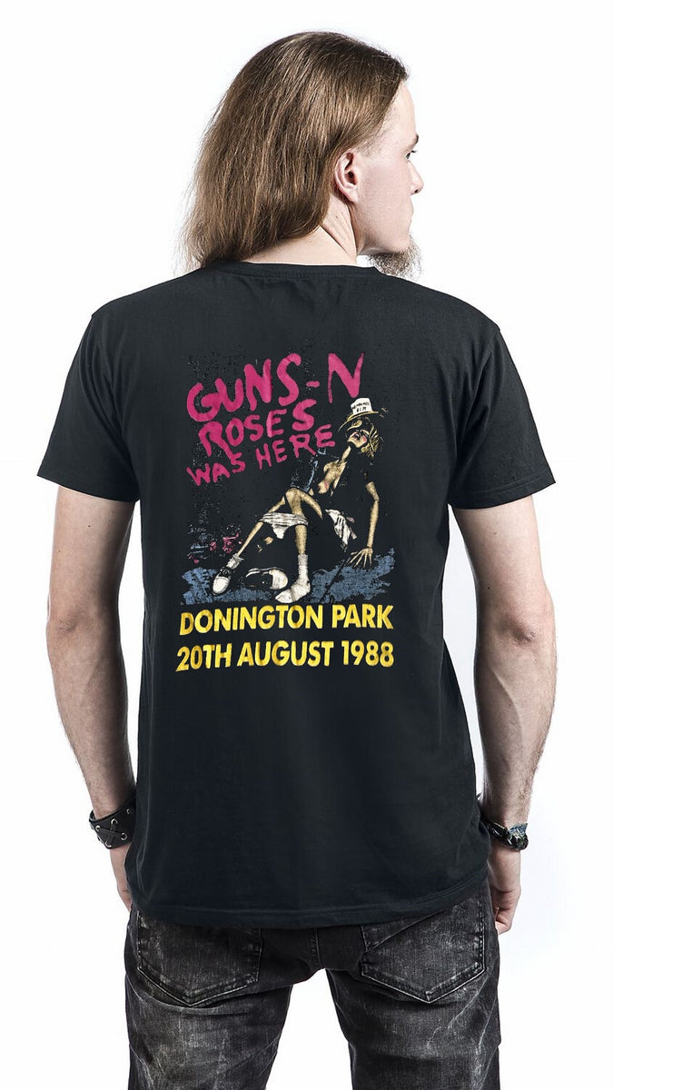 Guns n Roses Donington Park UK 1988 Premium Unisex Crewneck T