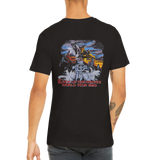 DIO Lock Up The Wolves Tour 1990 Premium Unisex Crewneck T-shirt