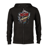 Monsters Of Rock Donington Park UK 1984 lassic Unisex Zip Hoodie