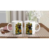 Iron Maiden Piece Offering White 11oz Ceramic Mug