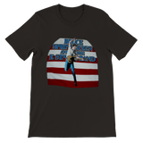 Bruce Springsteen Slane Castle 1985 Replica Premium Unisex Crewneck T-shirt