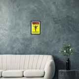 Nirvana RDS Dublin 1994 Classic Semi-Glossy Paper Wooden Framed Poster