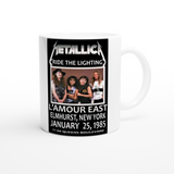 Metallica White 11oz Ceramic Mug