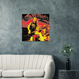 Cliff Burton Art Thick Canvas Print