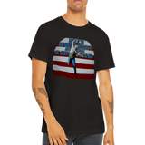 Bruce Springsteen Slane Castle 1985 Replica Premium Unisex Crewneck T-shirt