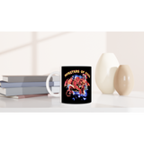 Monsters Of Rock Donington Park UK 1991 White 11oz Ceramic Mug