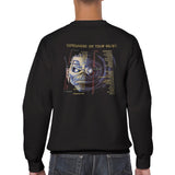 IRON MAIDEN SOMEWHERE IN TIME TOUR 1986 Classic Unisex Crewneck Sweatshirt