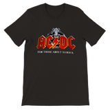 AC/DC R.D.S Simmons Court Dublin 1982 Premium Unisex Crewneck T-shirt