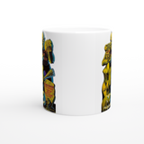 Iron Maiden Piece Offering White 11oz Ceramic Mug