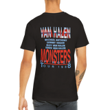 Van Halen Monsters Of Rock Tour 1988 Premium Unisex Crewneck T-shirt