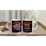 Monsters Of Rock Donington Park UK 1991 White 11oz Ceramic Mug