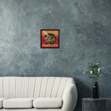 Thin Lizzy Chinatown Album Cover Classic Semi-Glossy Paper Wooden Framed Poster