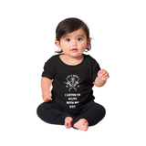 I Listen To AC/DC With Dad  Classic Baby Crewneck T-shirt