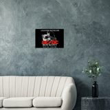 Bon Scott Legend Thick Canvas
