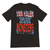 Van Halen Monsters Of Rock Tour 1988 Premium Unisex Crewneck T-shirt