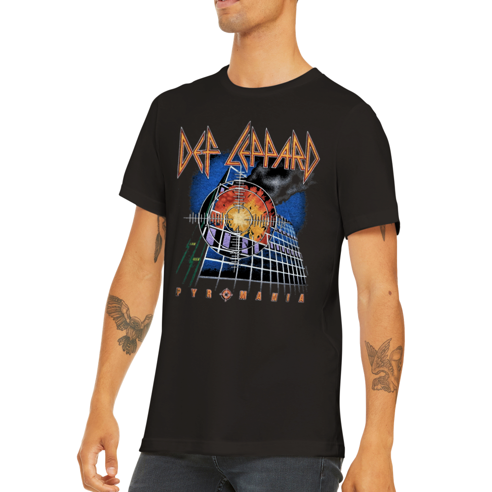 Def leppard sales pyromania t shirt