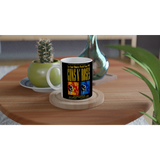 Guns N Roses Slane Castle Ireland 1992 White 11oz Ceramic Mug