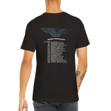 Saxon Denim And Leather Tour 1981 Premium Unisex Crewneck T-shirt