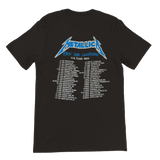 Metallica Ride The Lightning US TOUR 1985 Premium Unisex Crewneck T-shirt