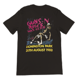 Guns n Roses Donington Park UK 1988 Premium Unisex Crewneck T-shirt