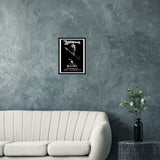 Whitesnake SFX Dublin 1984 Classic Semi-Glossy Paper Wooden Framed Poster