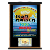 Iron Maiden Monsters Of Rock Donington Park UK 1988 Premium Semi-Glossy Paper Poster & Hanger