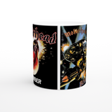 Motorhead Bomber White 11oz Ceramic Mug