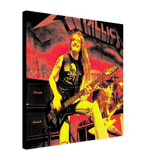 Cliff Burton Art Thick Canvas Print