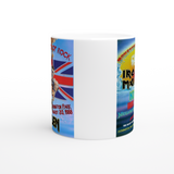 Monster Of Rock Donington UK 1988 White 11oz Ceramic Mug