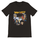 Thin Lizzy UK Tour 1982 Premium Unisex Crewneck T-shirt