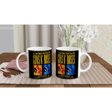 Guns N Roses Slane Castle Ireland 1992 White 11oz Ceramic Mug