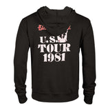 Ozzy Osbourne Blizzard Of Oz US Tour 1981 Classic Unisex Zip Hoodie