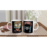 Monsters Of Rock Donington Park UK 1987 White 11oz Ceramic Mug